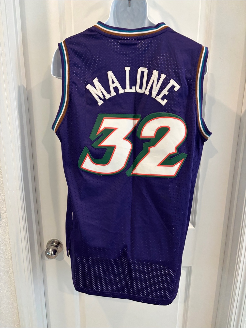 NWOT Adidas Karl Malone Utah Jazz Jersey
